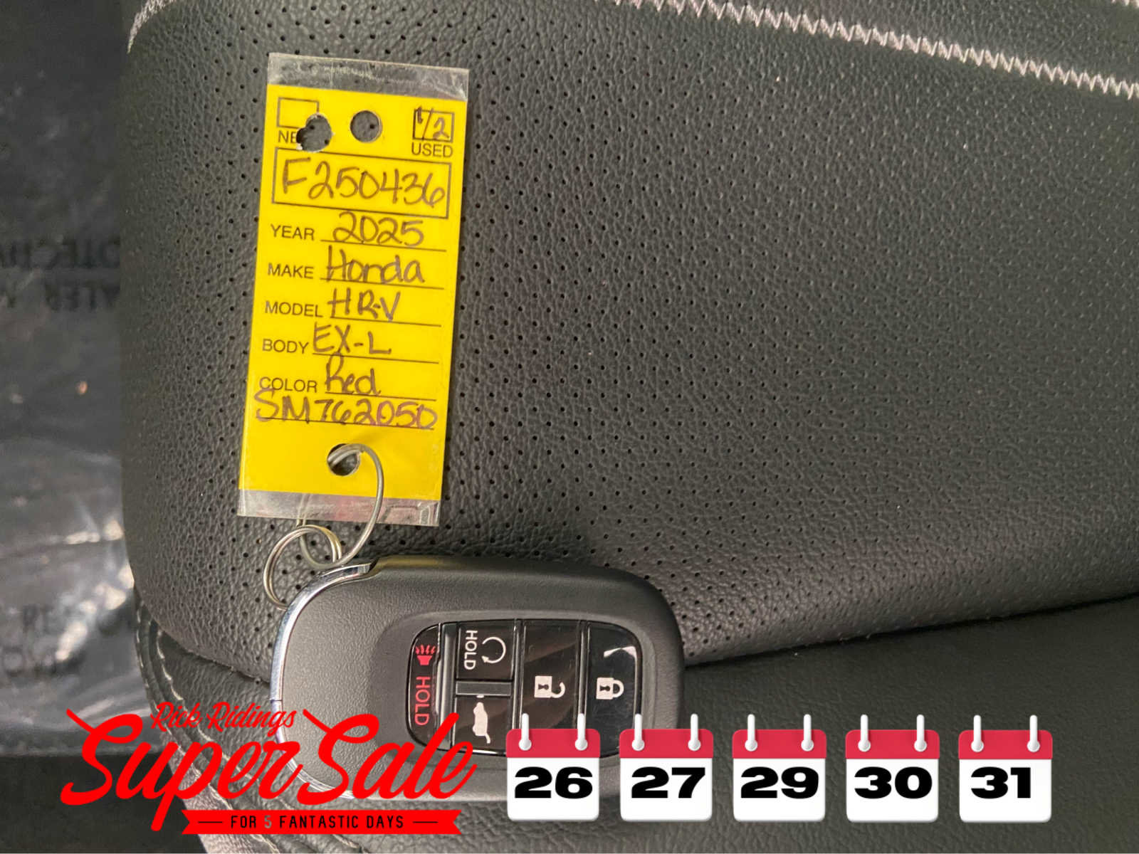 Used 2025 Honda HR-V EX-L image 40