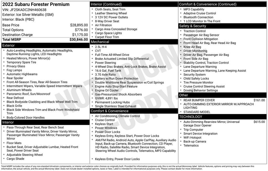 Used 2022 Subaru Forester Premium AWD/4WD image 19