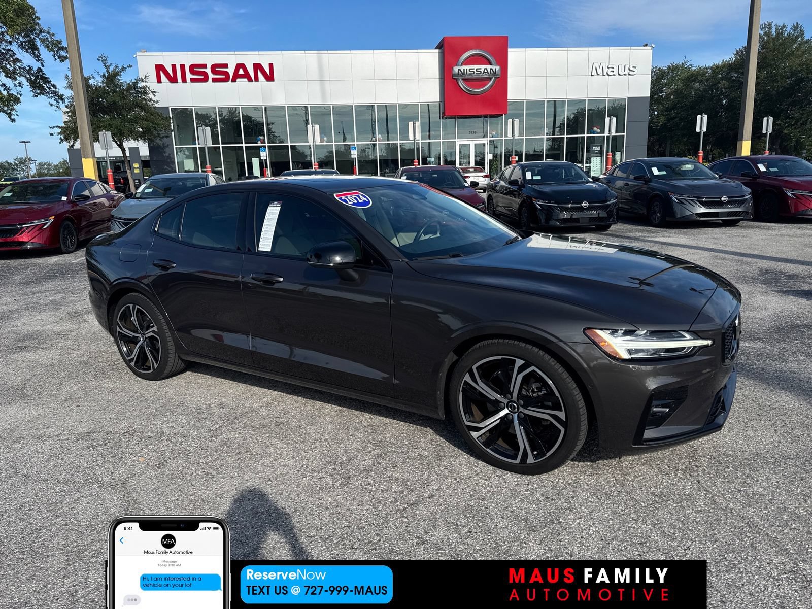 Used 2024 Volvo S60 B5 Plus w/ Protection Package Premier AWD/4WD image 1