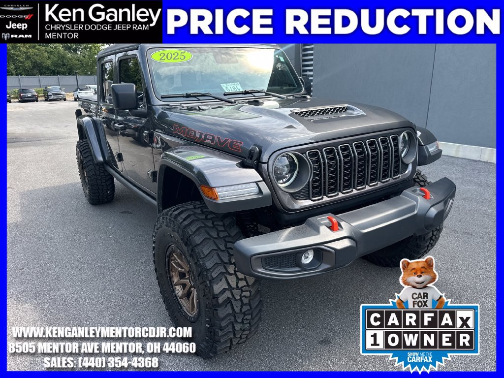 Used 2025 Jeep Gladiator Mojave w/ Convenience Group