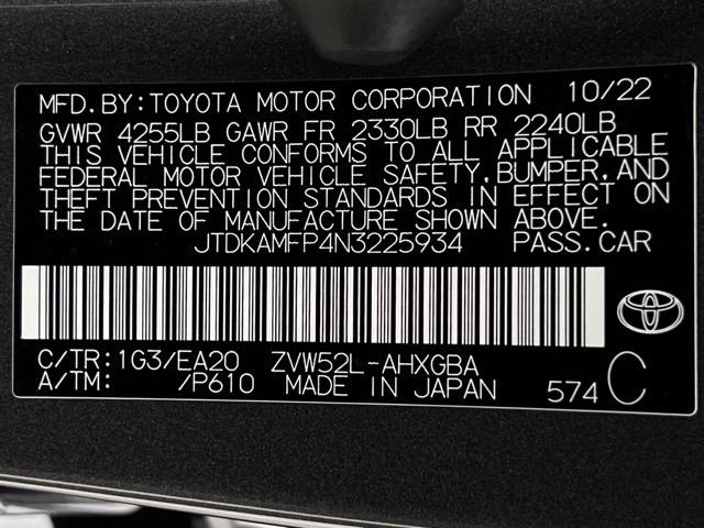 Used 2022 Toyota Prius Prime XLE FWD image 23