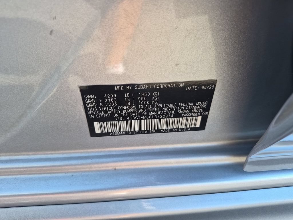 Used 2020 Subaru Impreza 2.0i Sport AWD/4WD image 35