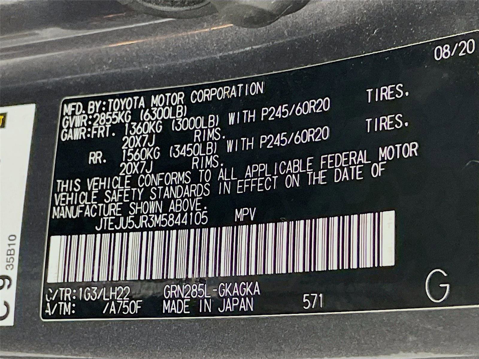 Used 2021 Toyota 4Runner Nightshade image 36