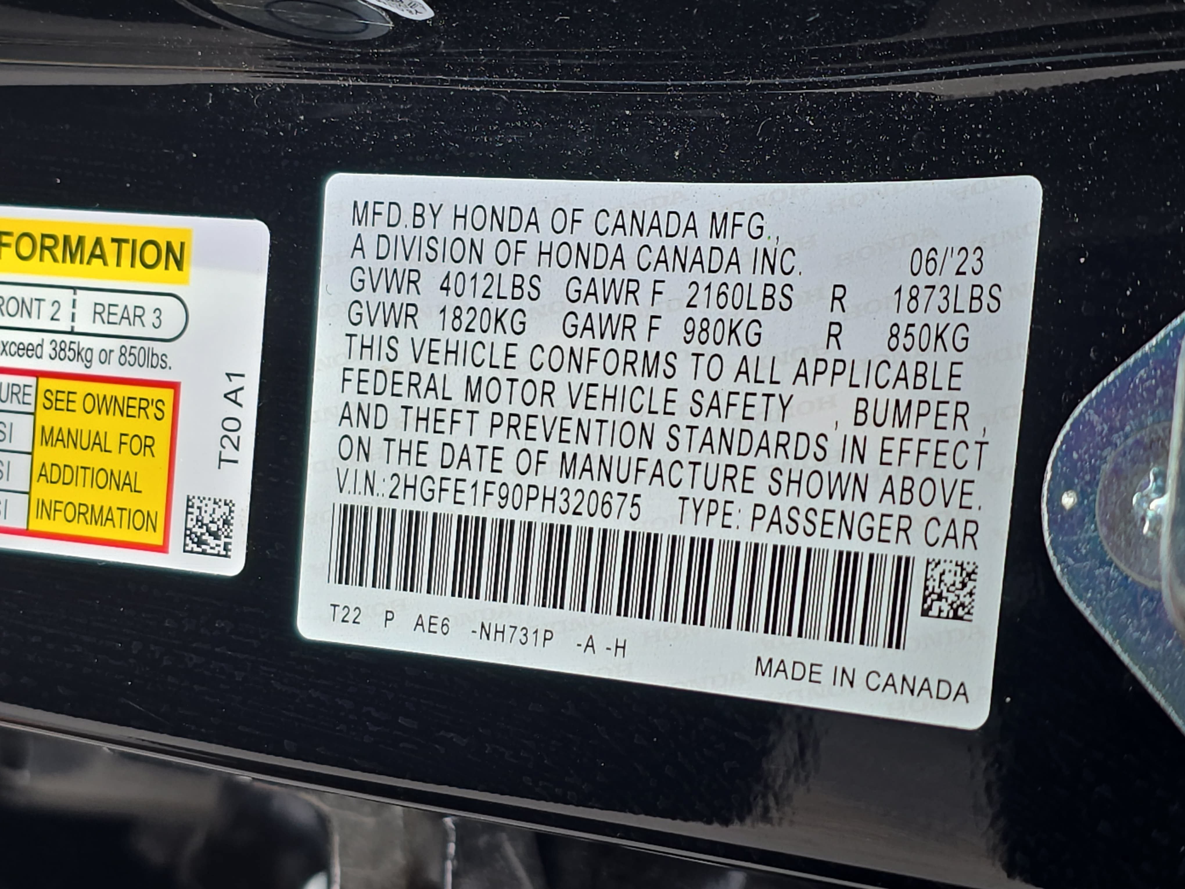 Used 2023 Honda Civic Touring image 37