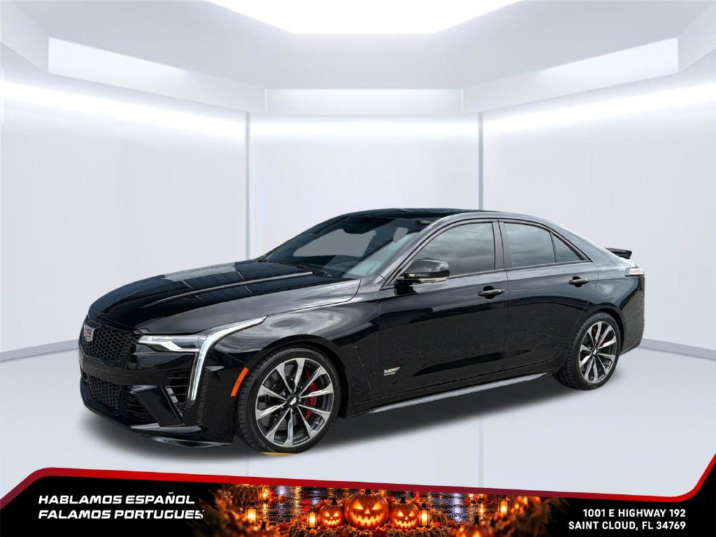 Certified 2023 Cadillac CT4 V Blackwing w/ Driver Assist Package RWD image 3
