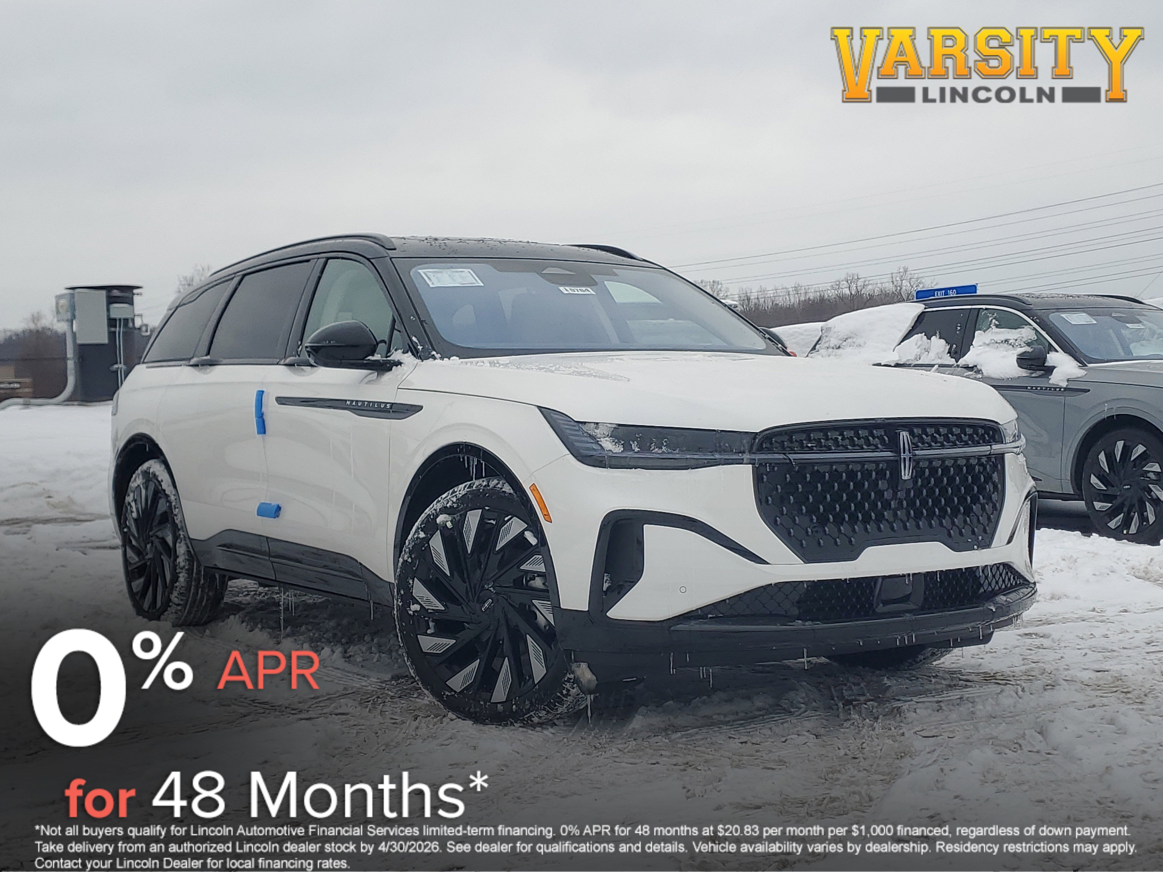 New 2026 Lincoln Nautilus Reserve w/ Jet Appearance Package image 1