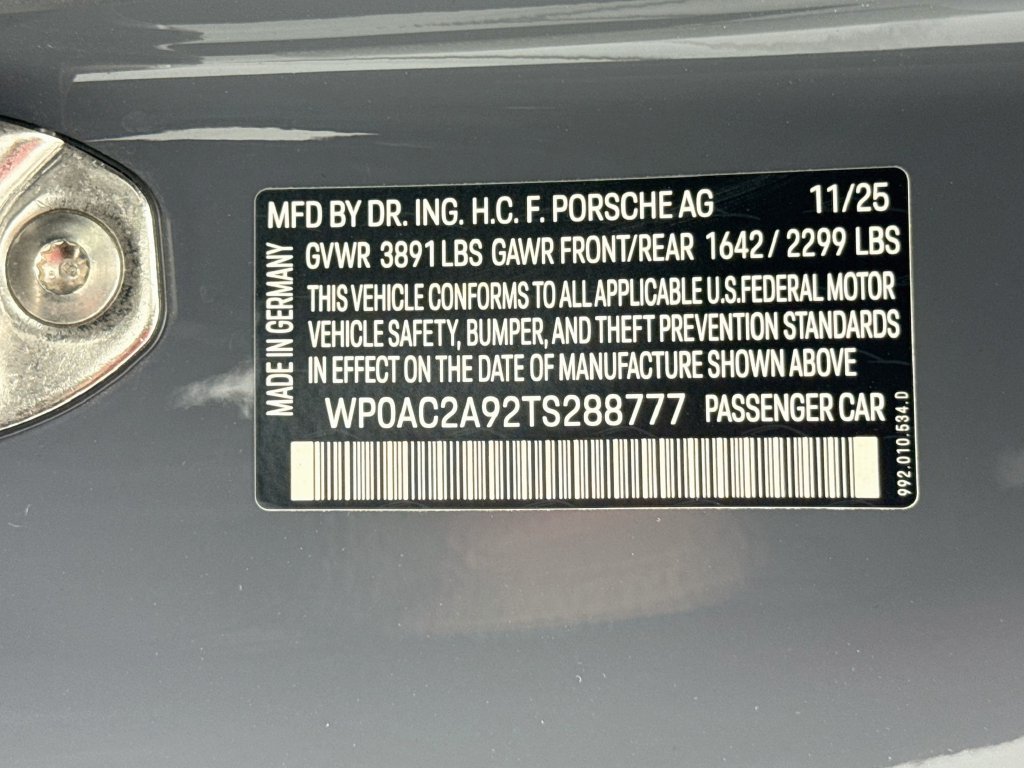 Certified 2026 Porsche 911 GT3 RWD image 29