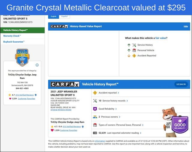 Used 2021 Jeep Wrangler Unlimited Sport image 14