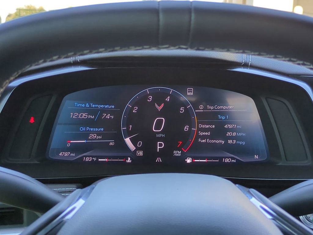 Used 2021 Chevrolet Corvette Stingray Preferred Cpe w/ Chrome Exterior Badge Package image 25