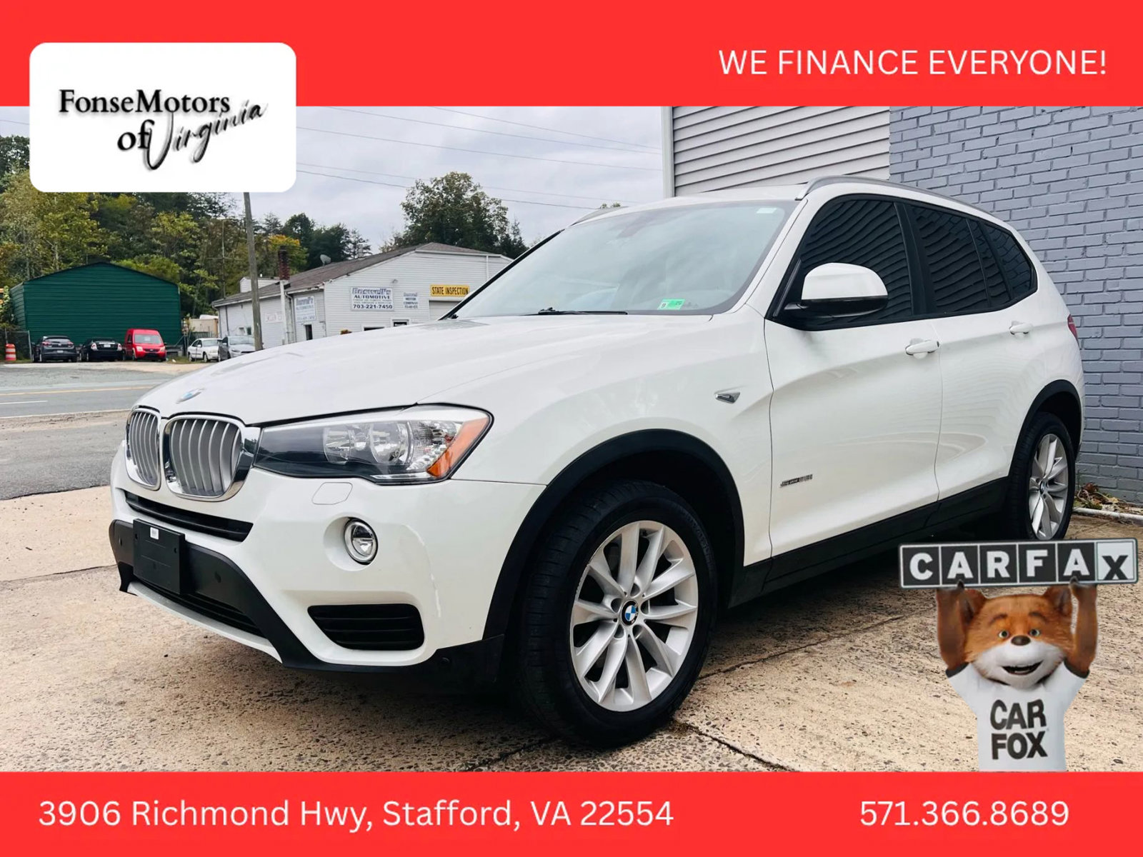 Used 2017 BMW X3 sDrive28i