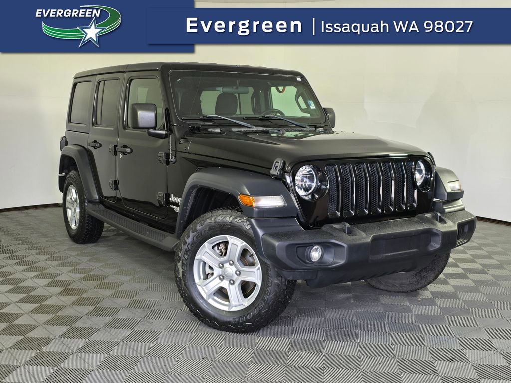 Used 2018 Jeep Wrangler Unlimited Sport S AWD/4WD image 1