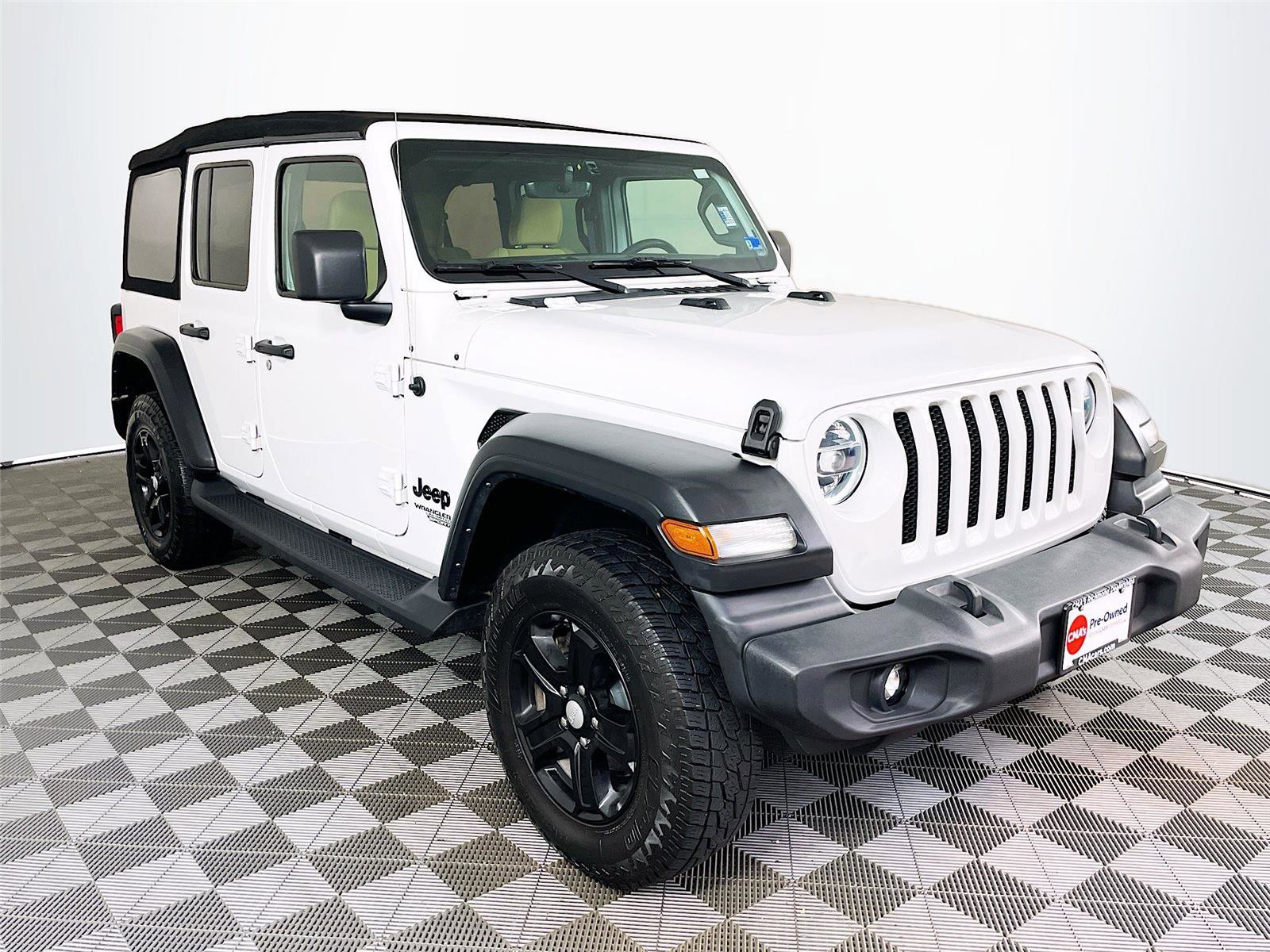 Used 2021 Jeep Wrangler Unlimited Sport image 1