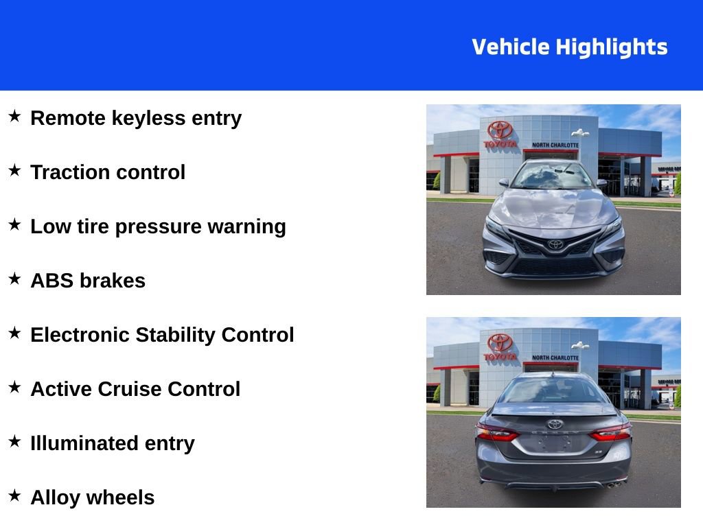 Used 2021 Toyota Camry SE image 4