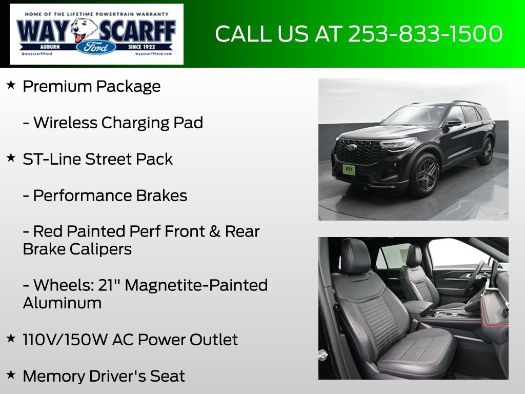 New 2025 Ford Explorer ST-Line w/ Premium Package image 12