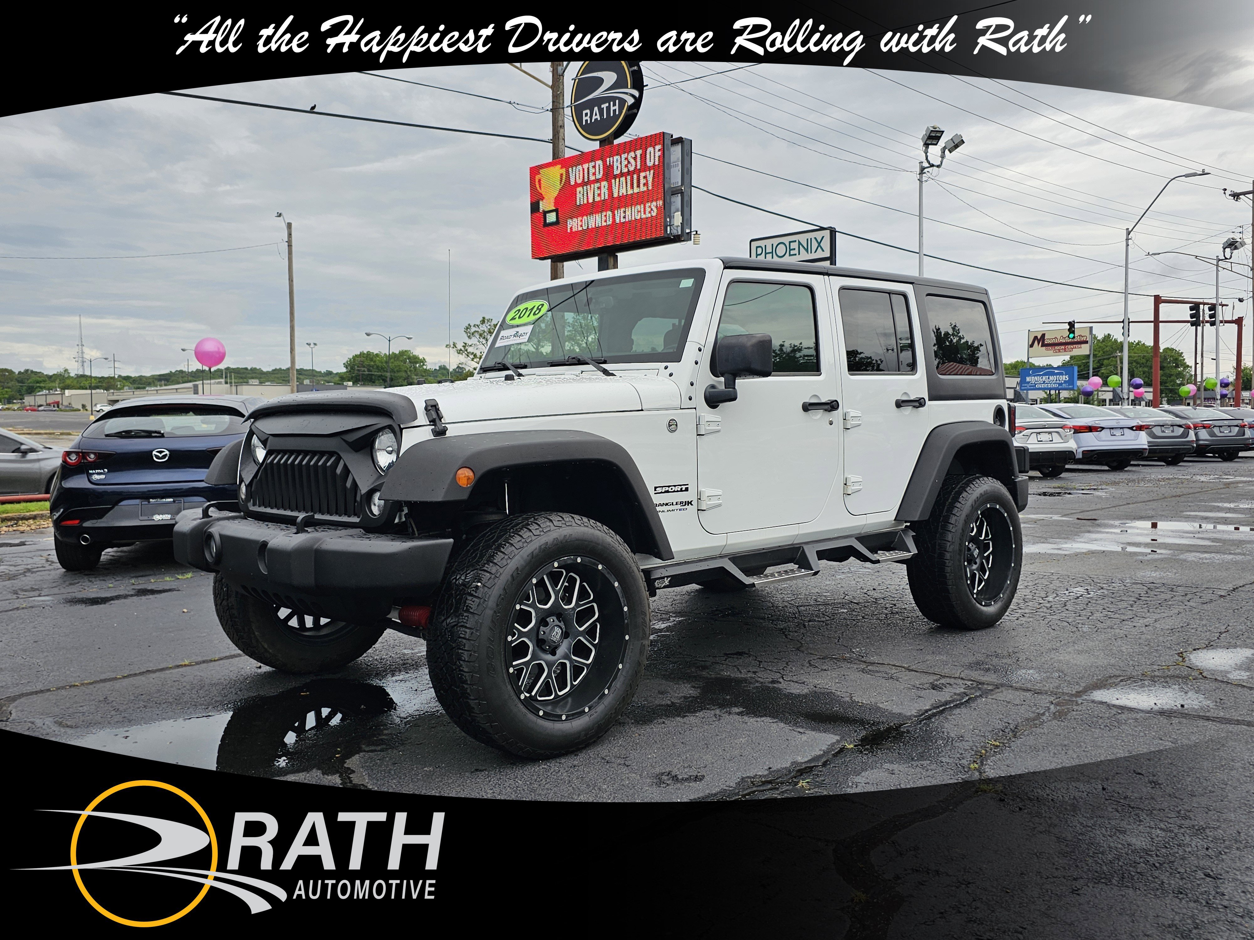Used 2018 Jeep Wrangler Unlimited Sport S