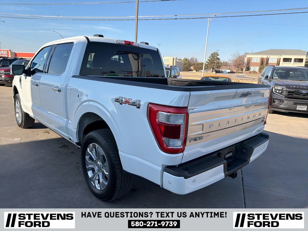 Used 2022 Ford F150 Platinum w/ Equipment Group 701A High AWD/4WD image 6