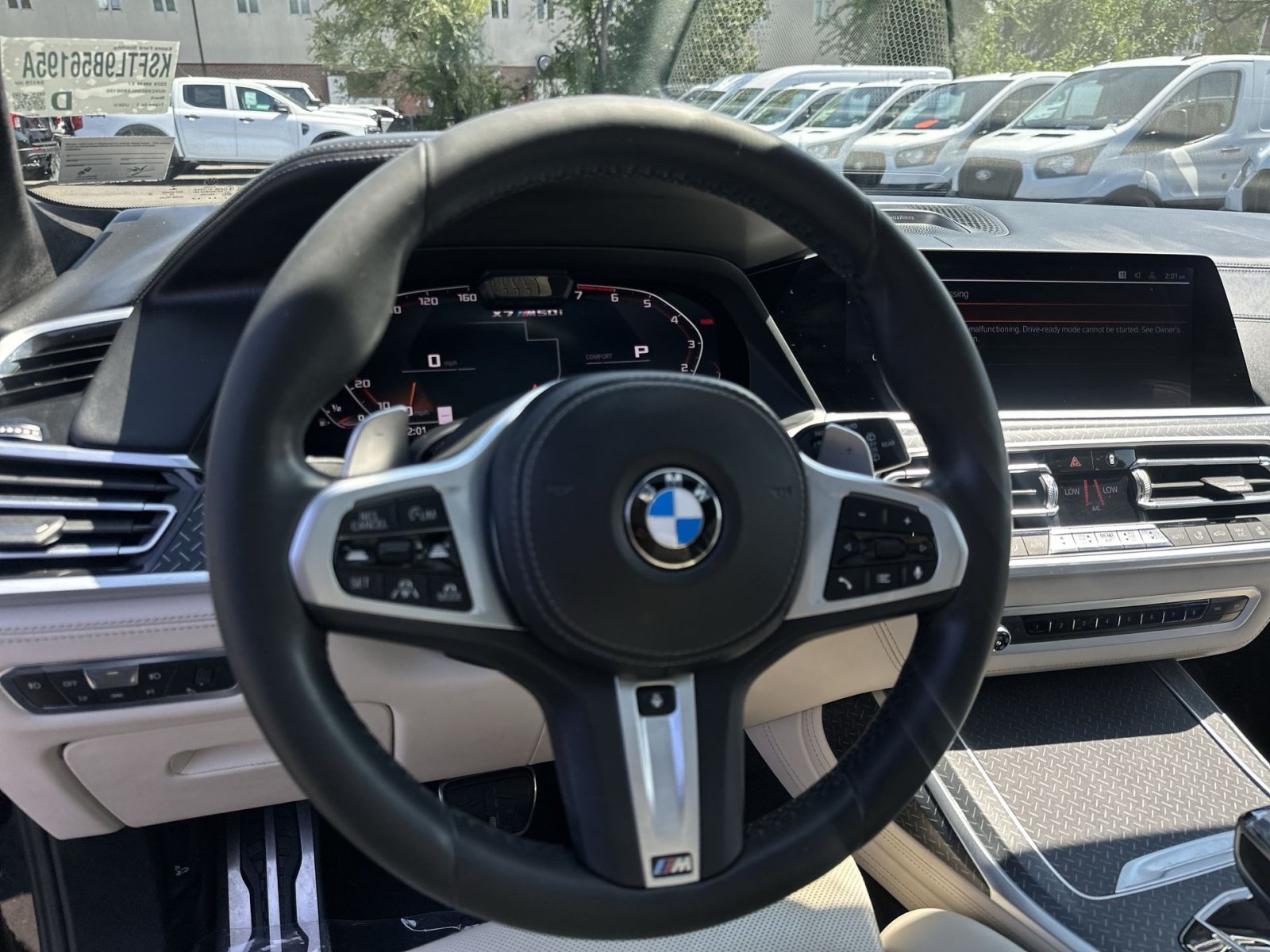 Used 2020 BMW X7 M50i w/ Dynamic Handling Package AWD/4WD image 17