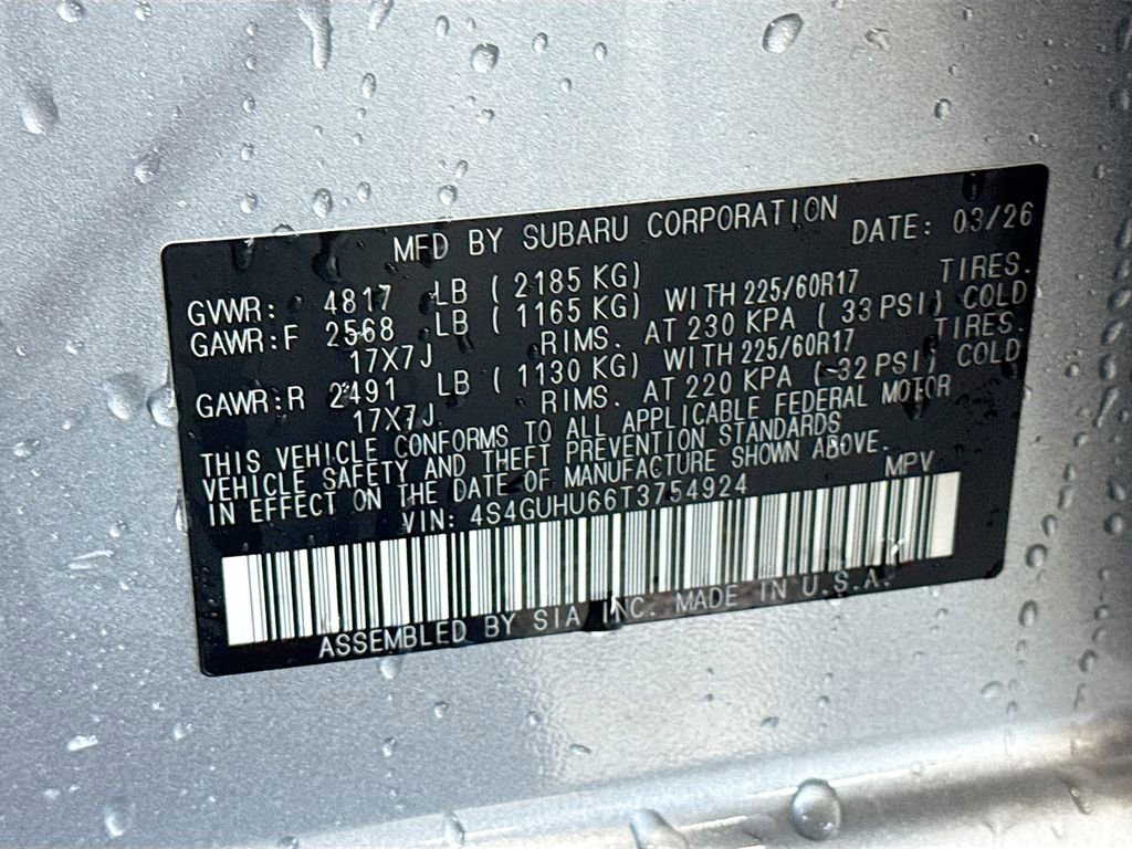 New 2026 Subaru Crosstrek 2.5i Wilderness image 29