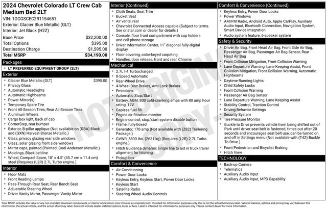 Used 2024 Chevrolet Colorado LT RWD image 7