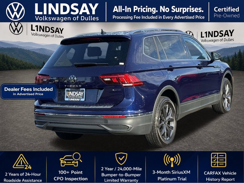 Used 2024 Volkswagen Tiguan SE AWD/4WD image 8