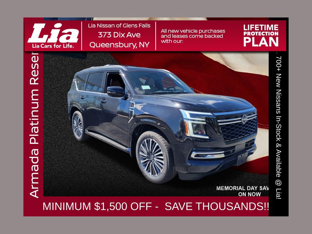 New 2026 Nissan Armada Platinum Reserve AWD/4WD image 1