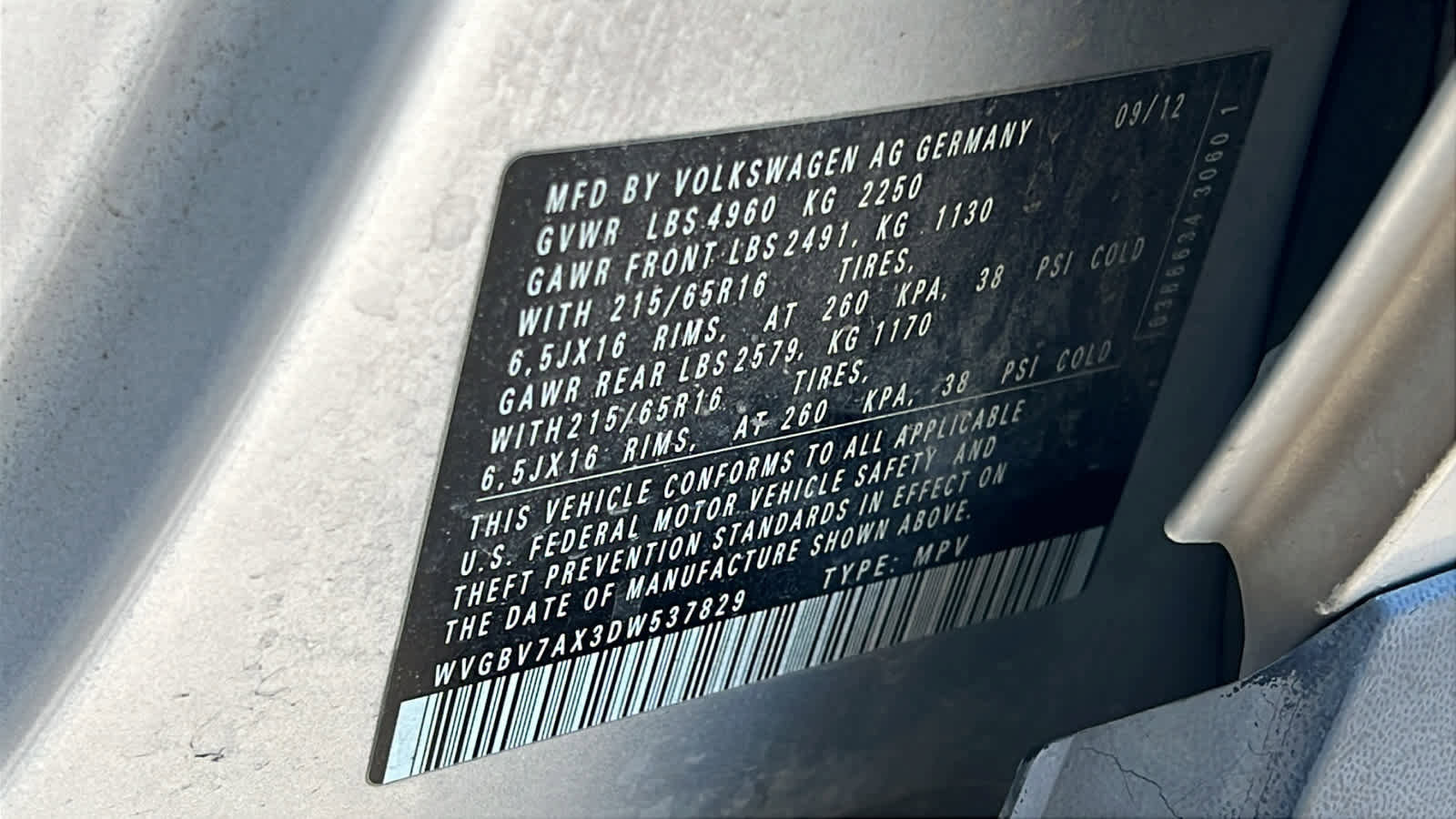 Used 2013 Volkswagen Tiguan S AWD/4WD image 29