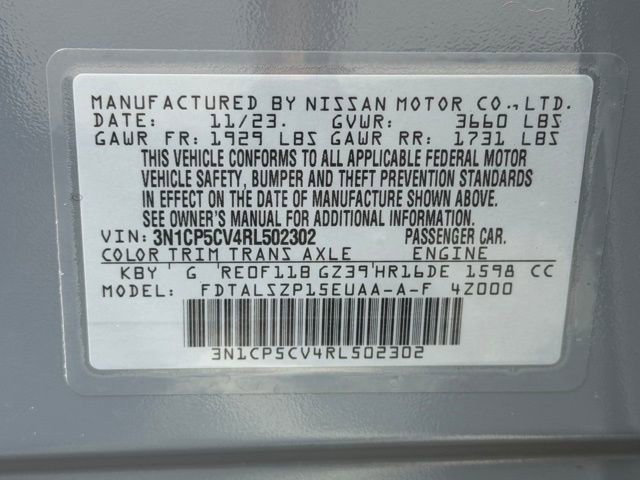 Used 2024 Nissan Kicks SV FWD image 22