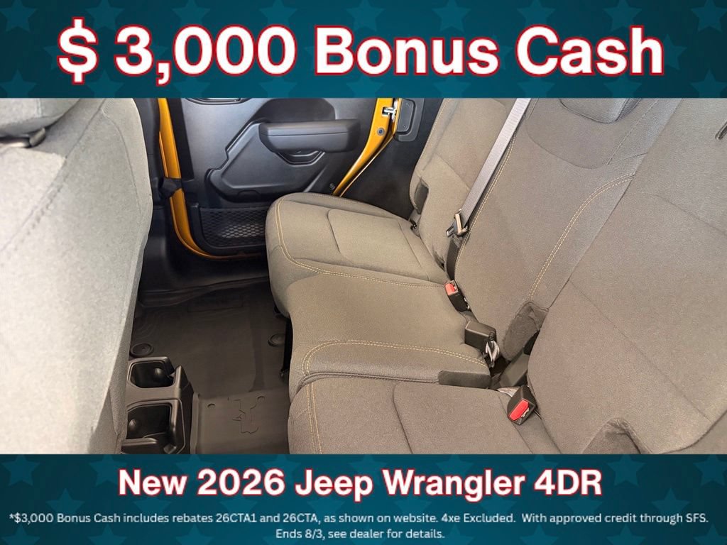 New 2026 Jeep Wrangler Unlimited Sport AWD/4WD image 8