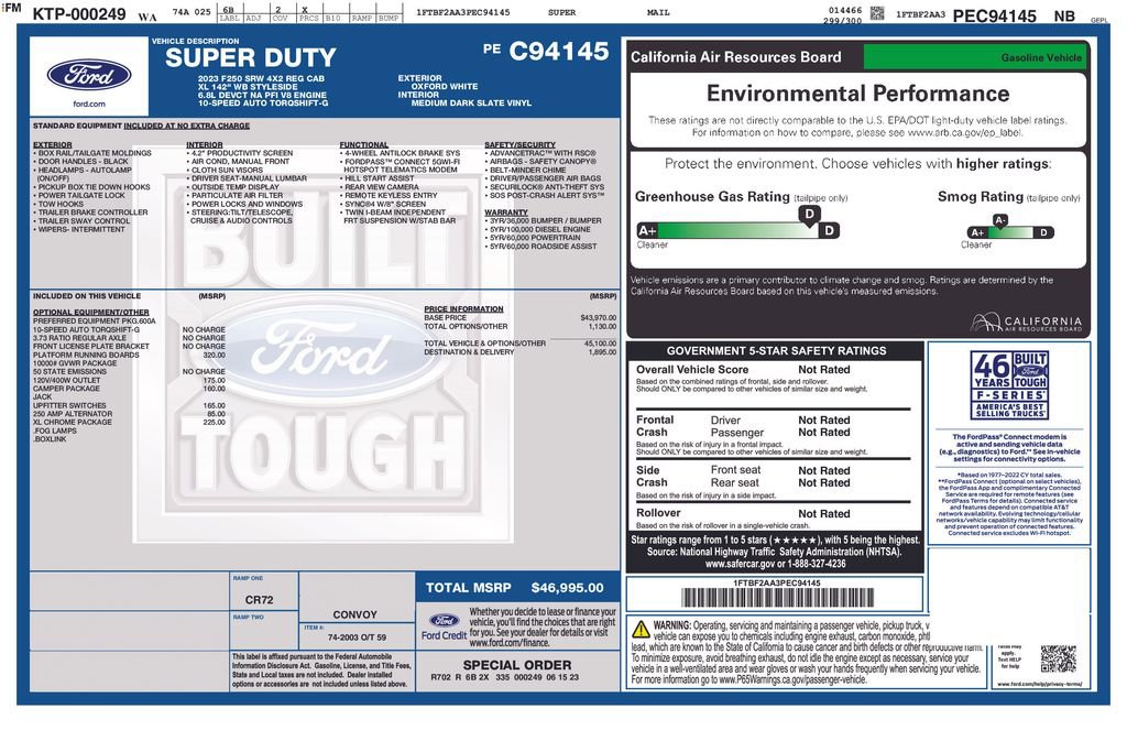 Used 2023 Ford F250 XL w/ XL Chrome Package image 40
