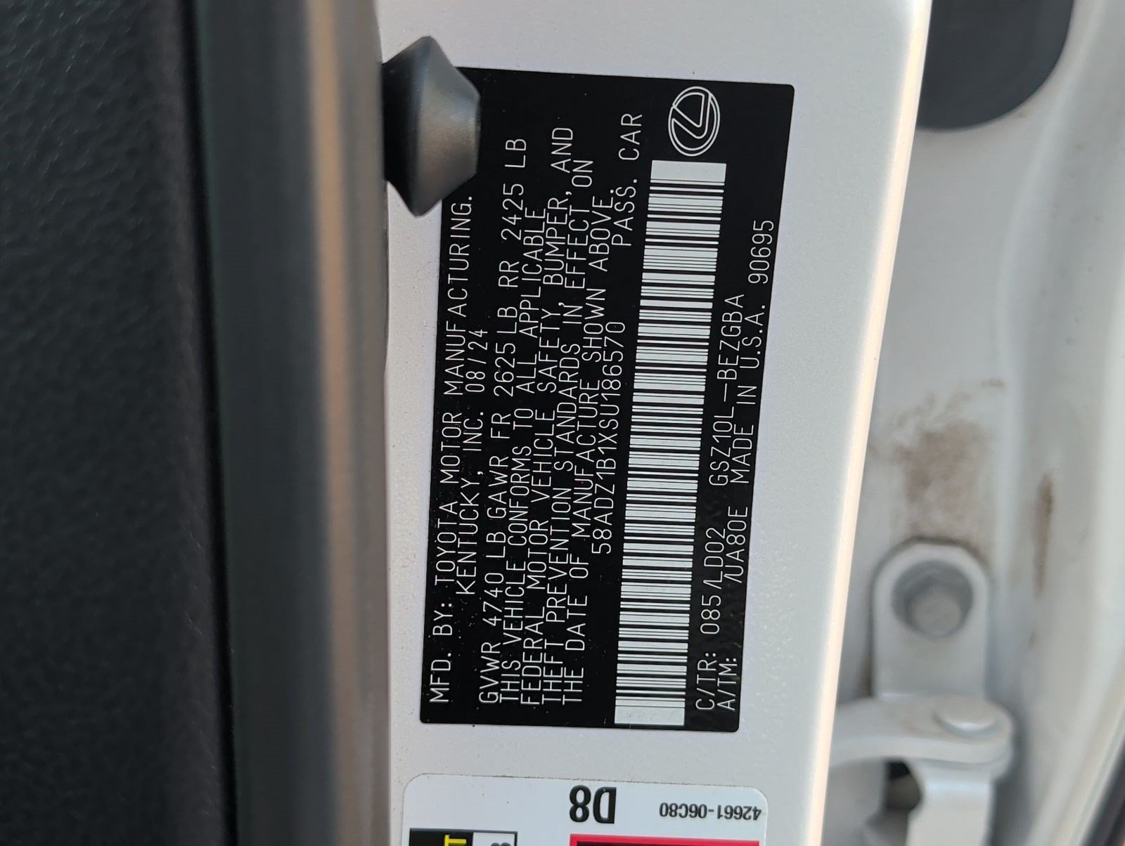 Used 2025 Lexus ES 350 w/ Premium Package FWD image 31