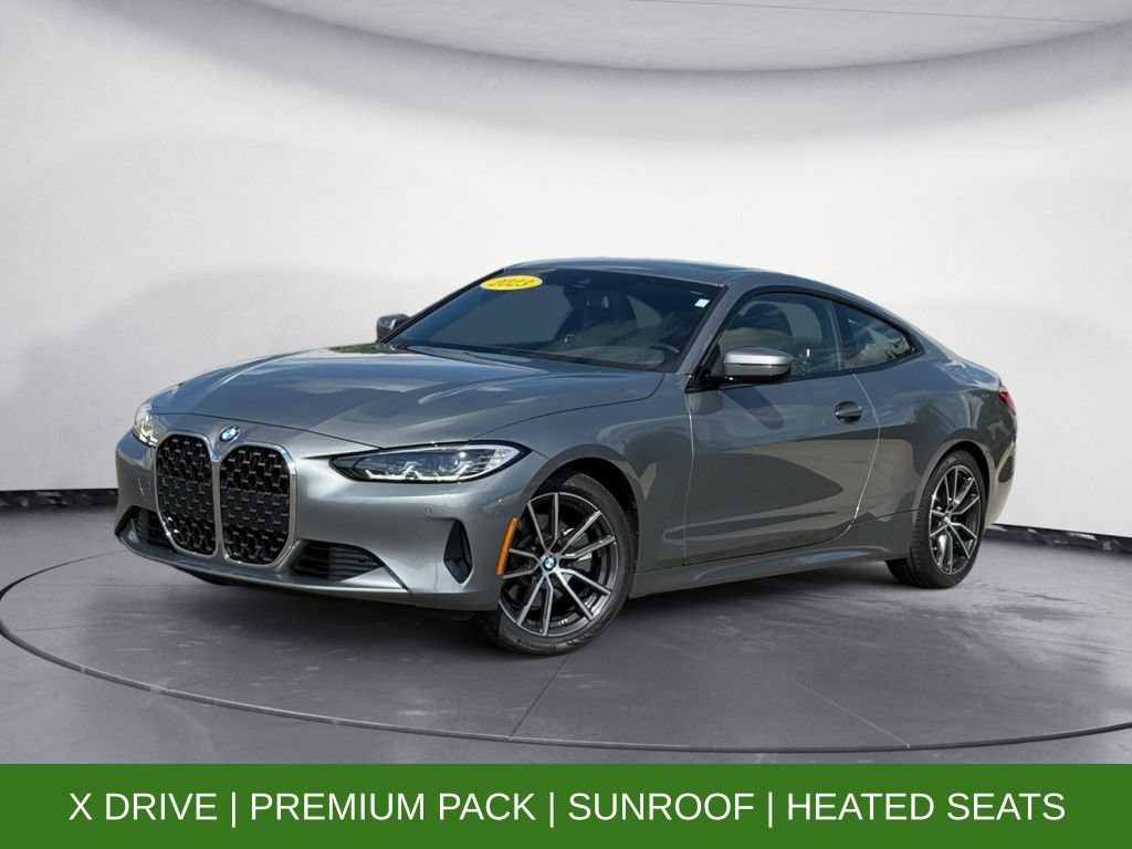 Used 2023 BMW 430i xDrive Coupe w/ Premium Package AWD/4WD video 1