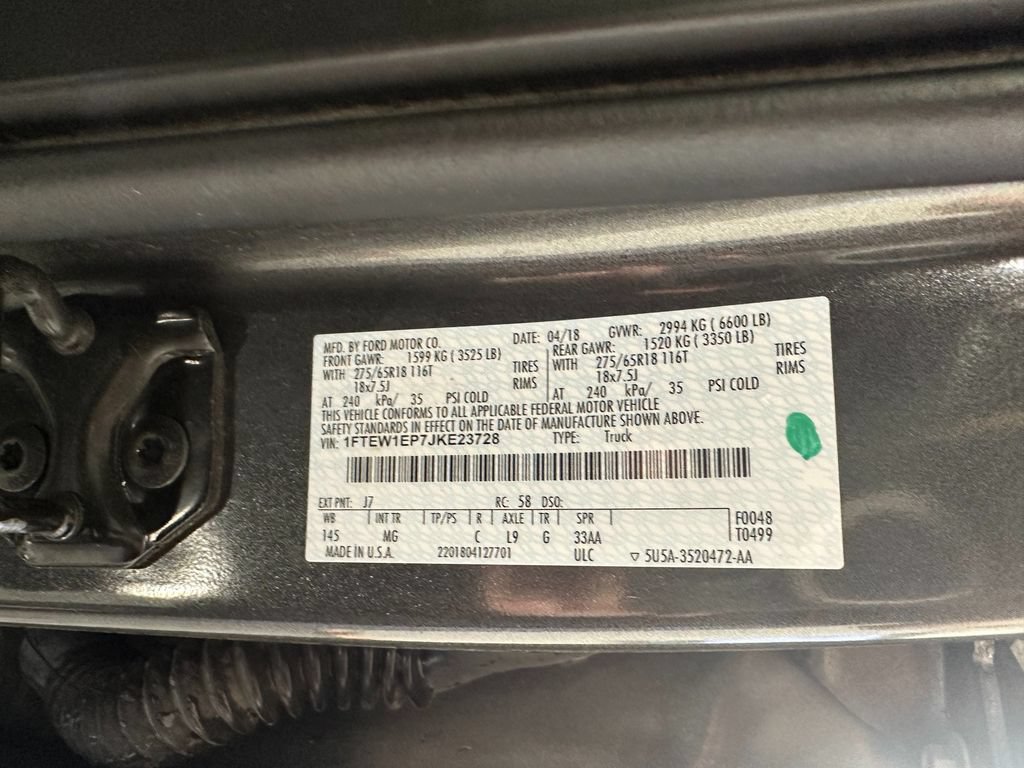 Used 2018 Ford F150 XLT w/ Equipment Group 302A Luxury AWD/4WD image 32