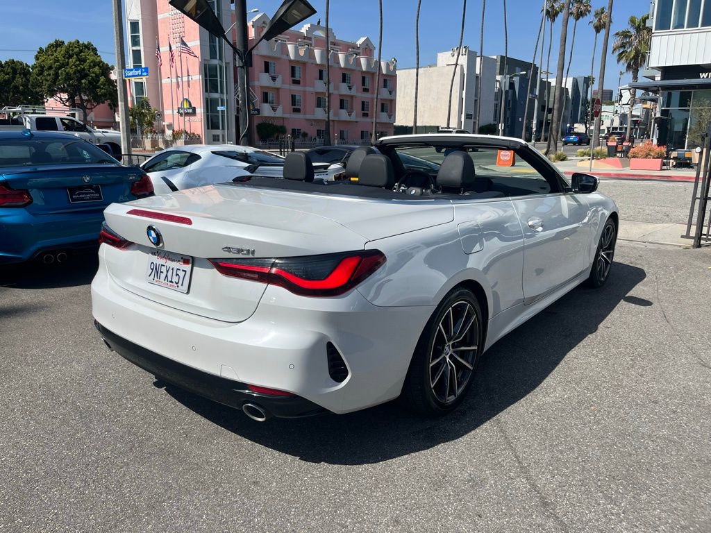 Used 2025 BMW 430i Convertible w/ Premium Package RWD image 12