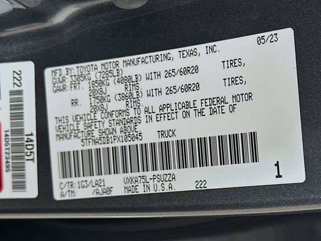 Used 2023 Toyota Tundra Platinum w/ Advanced Package AWD/4WD image 36