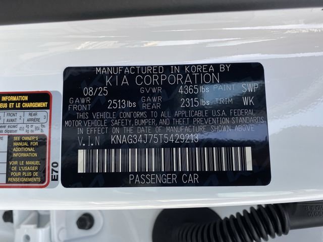 New 2026 Kia K5 EX image 45