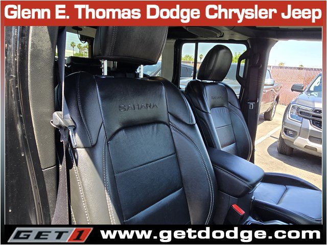 Used 2021 Jeep Wrangler Unlimited Sahara w/ Safety Group AWD/4WD image 37