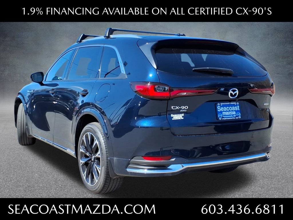 Certified 2025 MAZDA CX-90 3.3 Turbo S w/ Premium Package image 3