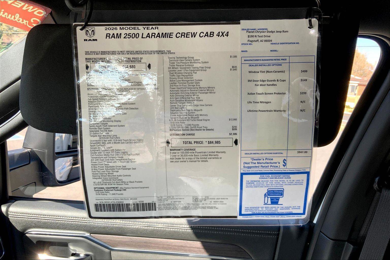 New 2026 RAM 2500 Laramie w/ Towing Technology Group image 14