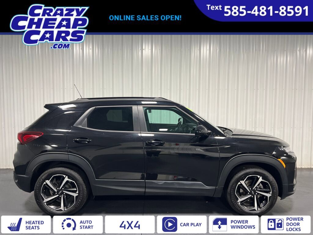 Used 2021 Chevrolet TrailBlazer RS w/ Sun and Liftgate Package