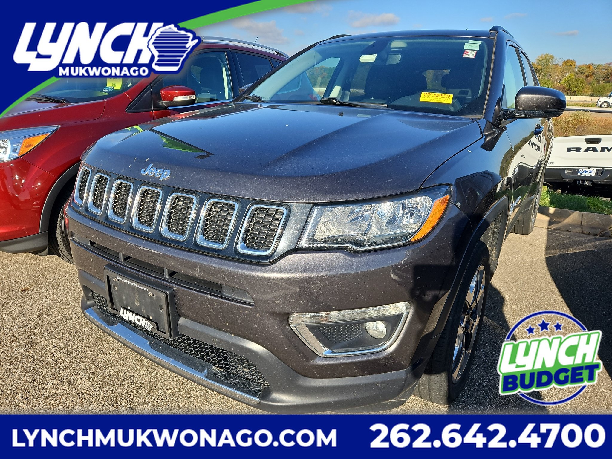 Used 2019 Jeep Compass Limited w/ Safety & Security Group