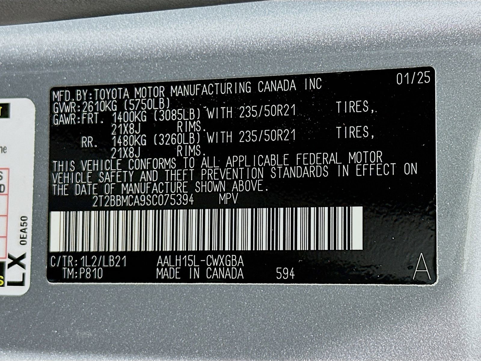 Used 2025 Lexus RX 350 w/ Convenience Package AWD/4WD image 33