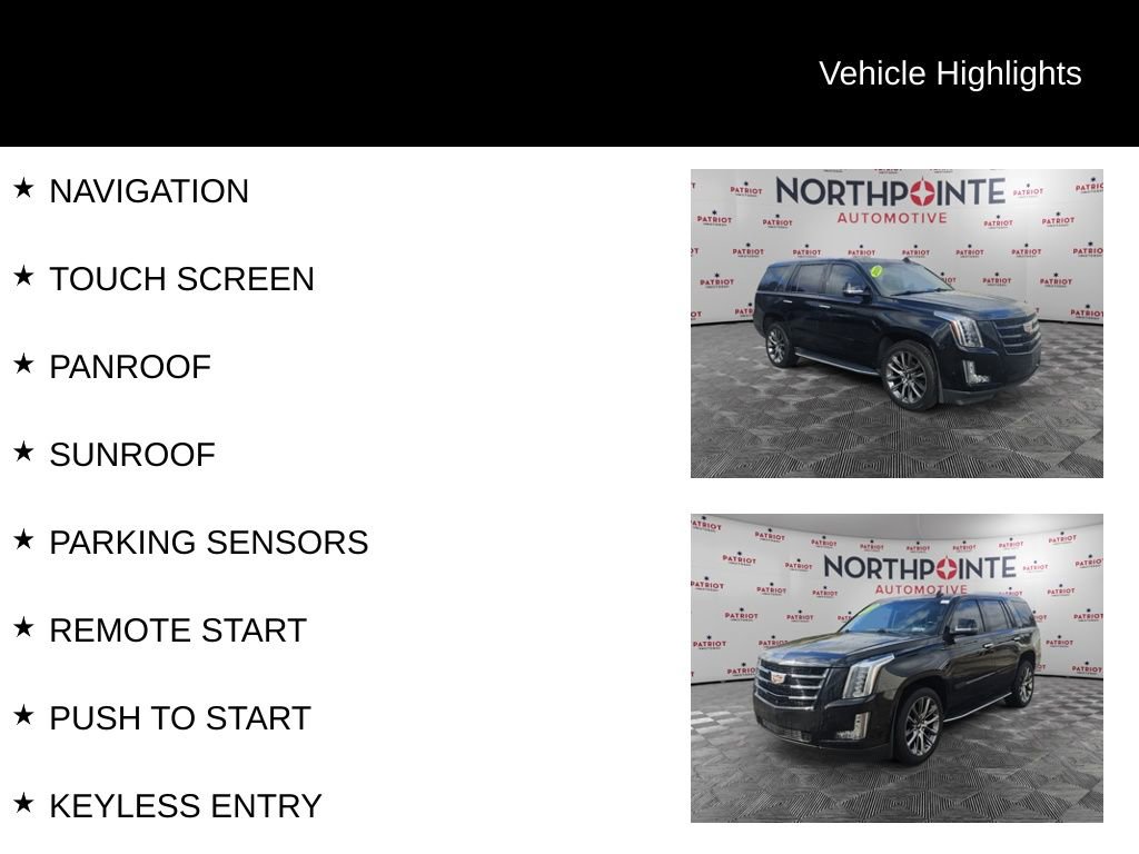Used 2020 Cadillac Escalade Premium Luxury w/ Escalade Sport Edition image 8