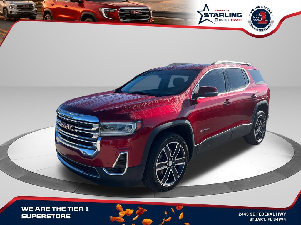 Used 2021 GMC Acadia SLT w/ Technology Package