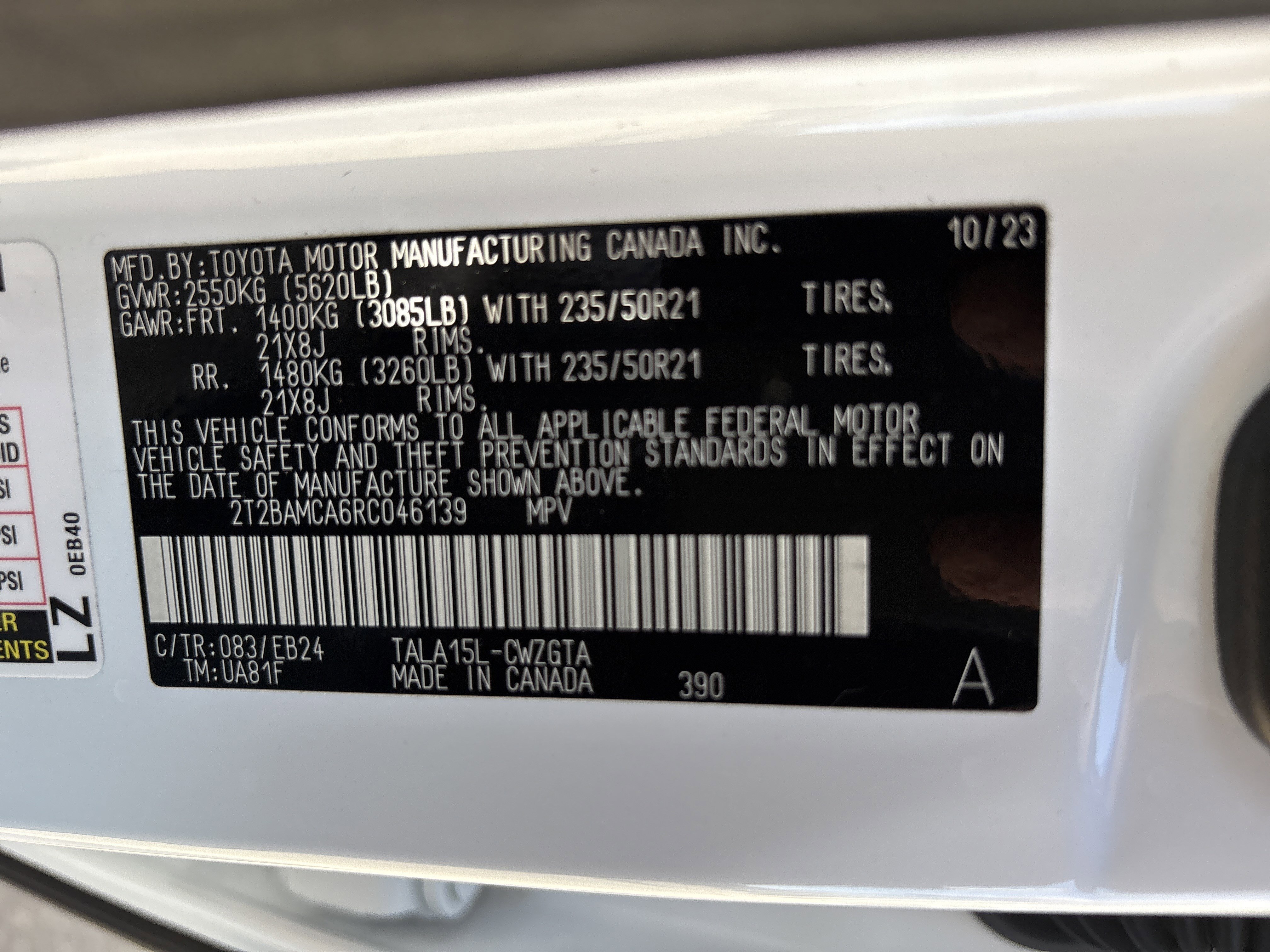 Certified 2024 Lexus RX 350 F Sport w/ Convenience Package AWD/4WD image 35