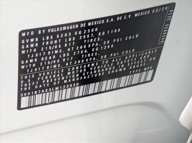 Used 2020 Volkswagen Tiguan S FWD image 15