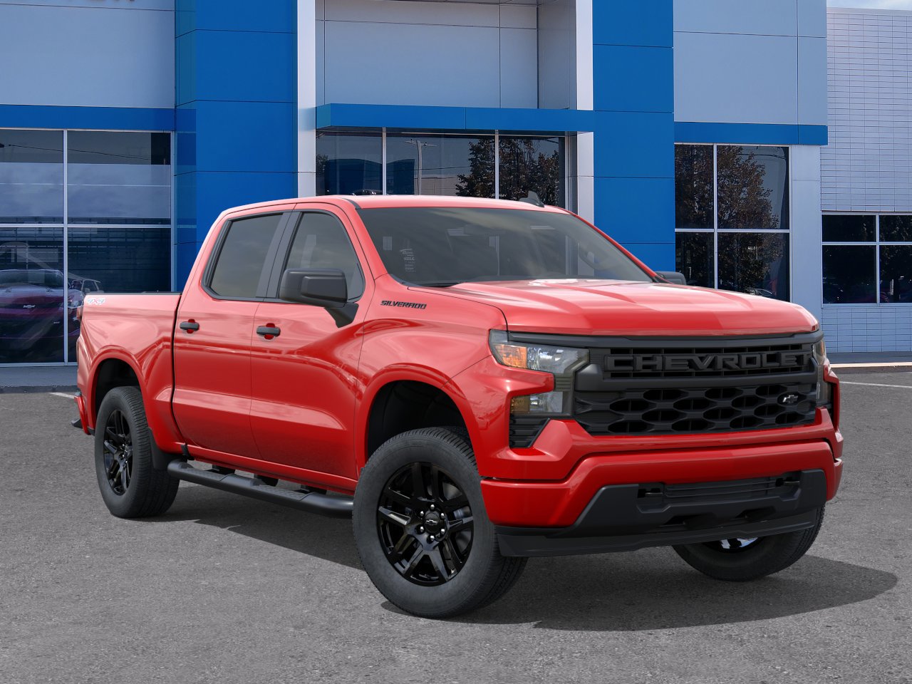 New 2026 Chevrolet Silverado 1500 Custom w/ LPO, Dark Essentials Package AWD/4WD image 7