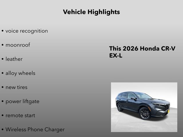 New 2026 Honda CR-V EX-L image 15
