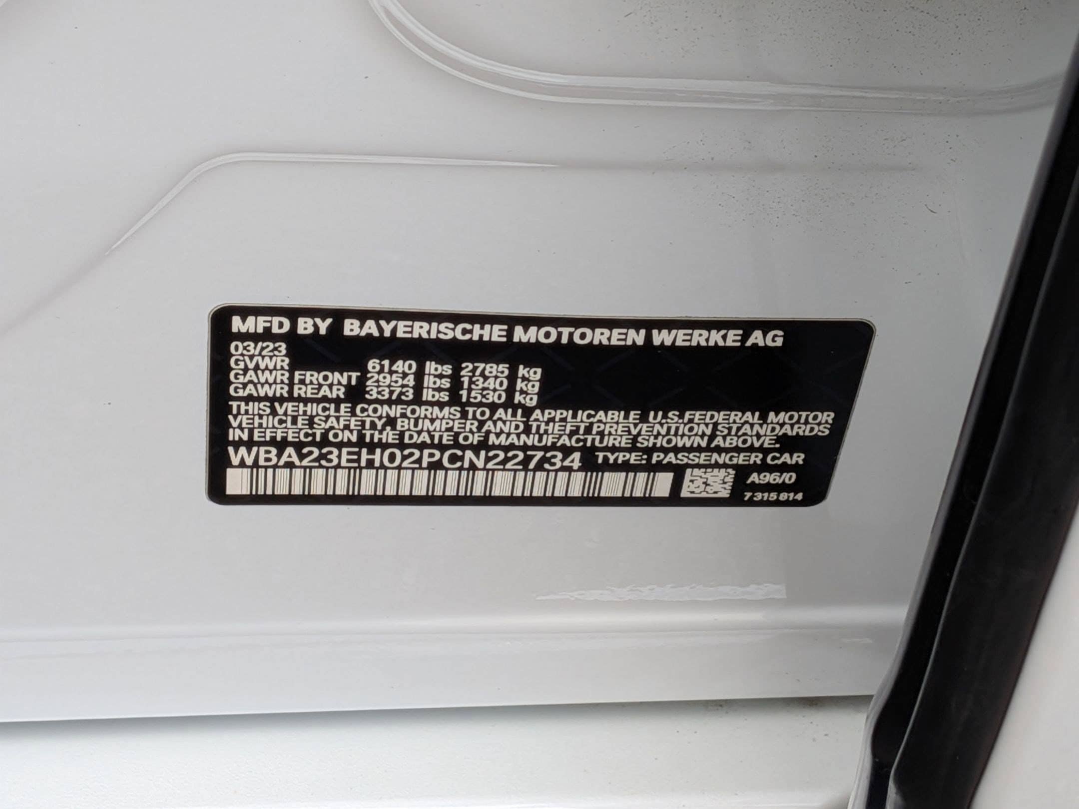 Certified 2023 BMW 740i RWD image 43
