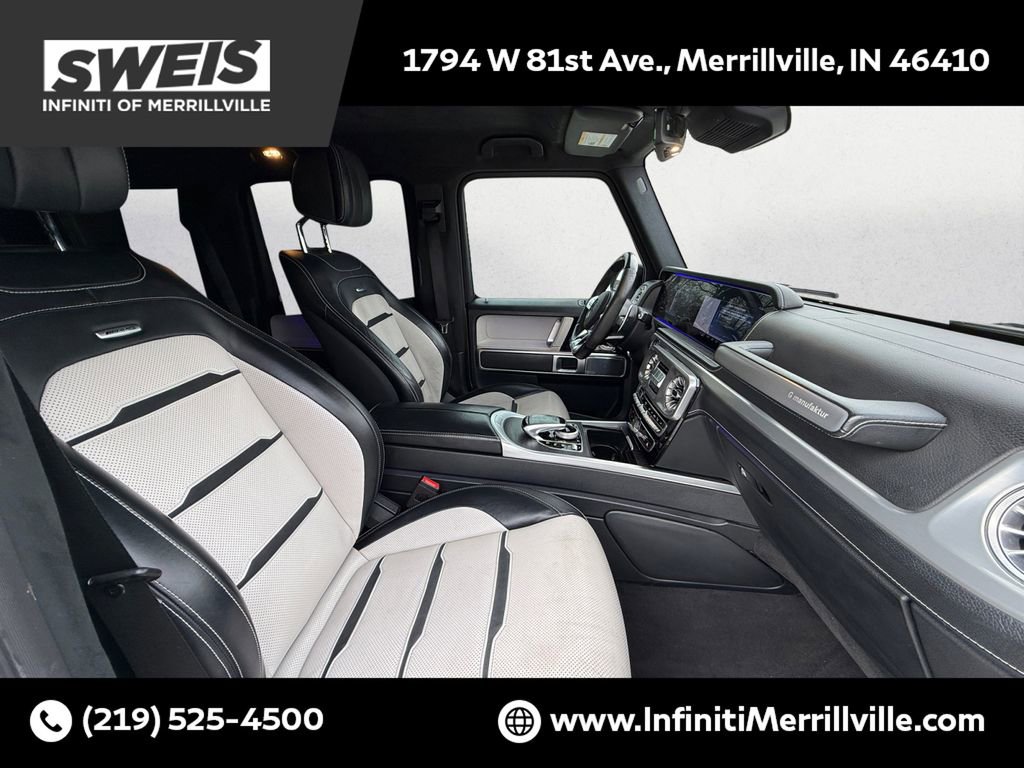 Used 2020 Mercedes-Benz G 63 AMG 4MATIC w/ G Manufaktur Interior Package image 11