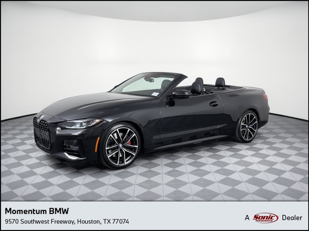Certified 2023 BMW 430i Convertible w/ M Sport Package RWD image 1